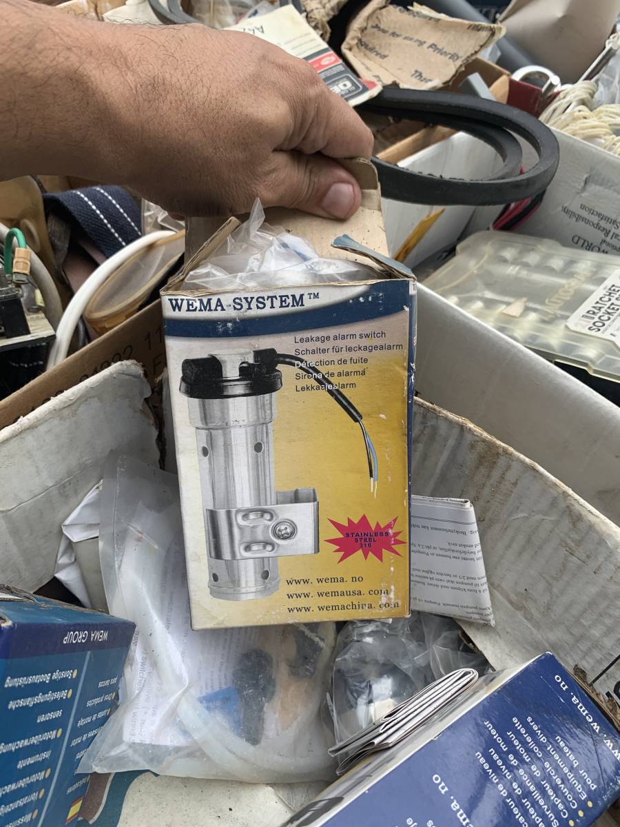 Wema-System Leakage Alarm Switch Sensor, Stainless Steel 316