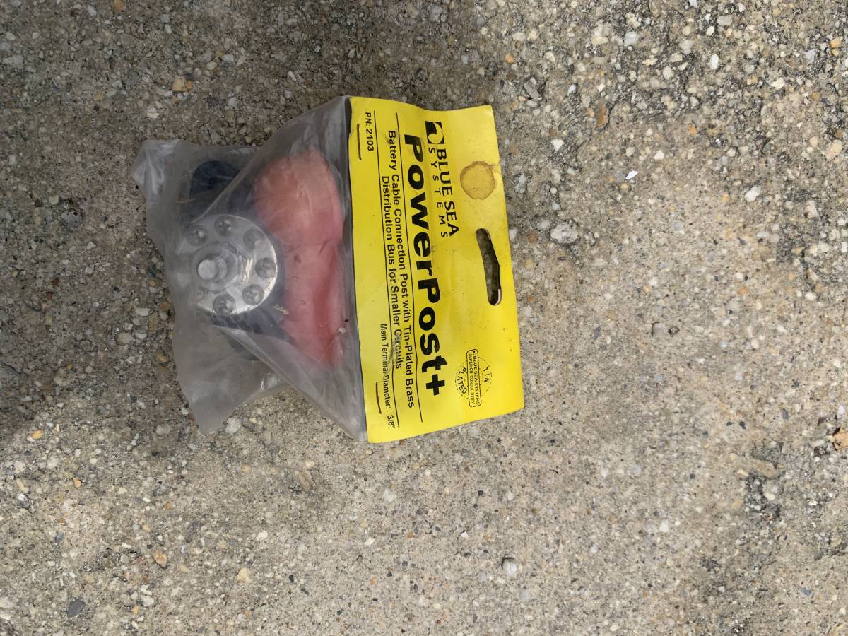 Blue Sea Systems PowerPost+ Battery Cable Connection Post P/N 2103