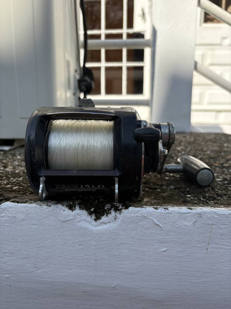 Used Penn 15LD Formula Conventional Fishing Reel with Line